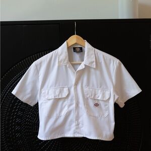 Dickies White Short Sleeve Shirt